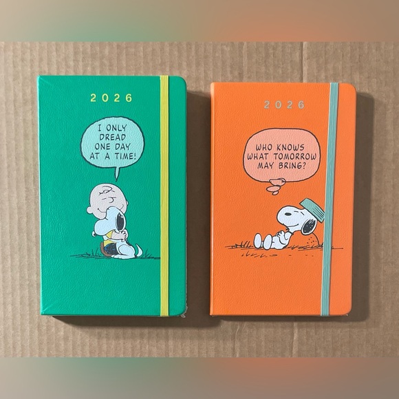 Moleskine | Office | Moleskine Peanuts Snoopy 226 Green And Orange ...